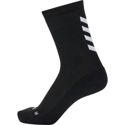 чорапи,мъжки,чорапи,hummel,essential,training,short,socks,black,(black,white)