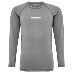 тениска,детски,тениски,hummel,performance,long,sleeve,t,shirt,grey