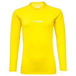 тениска,детски,тениски,hummel,performance,long,sleeve,t,shirt,blazing,yellow,(yellow)