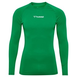 тениска,мъжки,тениски,hummel,performance,long,sleeve,t,shirt,jelly,bean,(green)