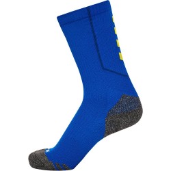 чорапи,мъжки,чорапи,hummel,pro,training,low,short,socks,true,blue,blazing,yellow,(blue)
