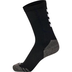 чорапи,мъжки,чорапи,hummel,pro,training,low,short,socks,black,white,(black)