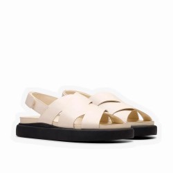 сандали,дамски,сандали,и,чехли,clarks,shoes,aristella,sun,sandals,cream,leather,(beige)