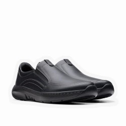 обувки,мъжки,обувки,clarks,shoes,clarkspro,step,shoes,black