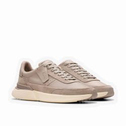 обувки,мъжки,маратонки,clarks,shoes,craft,pace,trainers,grey,leather,(grey)