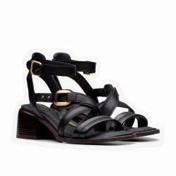 сандали,дамски,сандали,и,чехли,clarks,shoes,morwyn,strap,sandals,black,(black,leather)