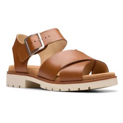 сандали,дамски,сандали,и,чехли,clarks,shoes,orinoco,cross,sandals,brown,(tan,leather)
