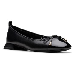 Обувки Clarks shoes Ubree15 Poppy ballet pumps - Black (Black Combination Leather) обувки,дамски,обувки,clarks,shoes,ubree15,poppy,ballet,pumps,black,(black,combination,leather)
