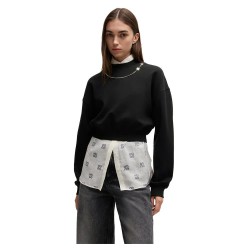 блуза,дамски,блузи,hugo,dewita,10266852,sweatshirt,black