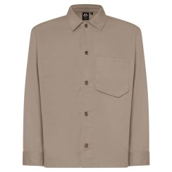 риза,с,дълъг,ръкав,мъжки,ризи,oakley,cotton,overshirt,long,sleeve,shirt,beige,(mist)