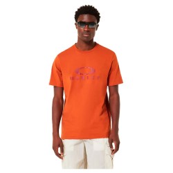 тениска,мъжки,тениски,oakley,o,bark,2.0,short,sleeve,t,shirt,auburn,(orange)