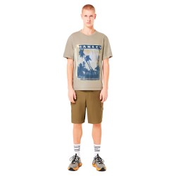 тениска,мъжки,тениски,oakley,palm,short,sleeve,t,shirt,boulder,green,(beige)