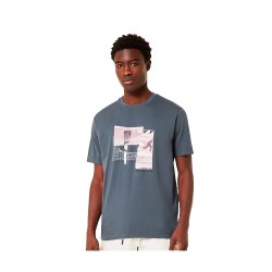 тениска,мъжки,тениски,oakley,skate,short,sleeve,t,shirt,dark,slate,(blue)