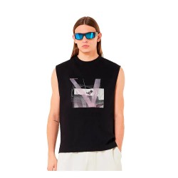 тениска,мъжки,тениски,oakley,skate,sleeveless,t,shirt,black,(blackout)