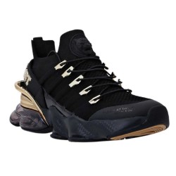 маратонки,мъжки,маратонки,philipp,plein,sport,tiger,attack,trainers,black,gold,(black)