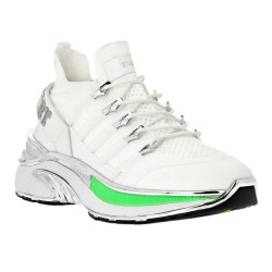 маратонки,мъжки,маратонки,philipp,plein,sport,titan,trainers,white,green,(white)