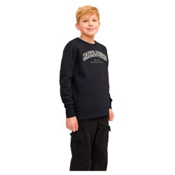 блуза,детски,блузи,jack,&,jones,caleb,varsity,sweatshirt,black,loose,(black)