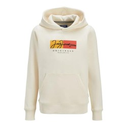 суичър,детски,блузи,jack,&,jones,frederiksberg,box,hoodie,beige,(antique,white)