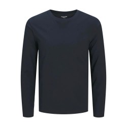 тениска,мъжки,тениски,jack,&,jones,organic,basic,long,sleeve,t,shirt,navy,blazer