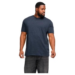 тениска,мъжки,тениски,jack,&,jones,organic,mel,plus,size,short,sleeve,t,shirt,navy,blazer,melange,(blue)