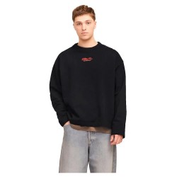 блуза,мъжки,пуловери,jack,&,jones,retiro,back,se25,sweatshirt,black