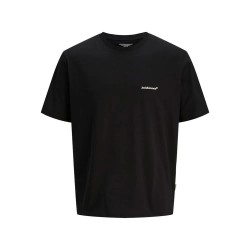 тениска,мъжки,тениски,jack,&,jones,split,back,short,sleeve,t,shirt,black,(black)