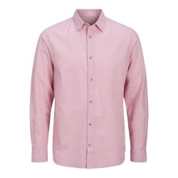 риза,с,дълъг,ръкав,мъжки,ризи,jack,&,jones,summer,long,sleeve,shirt,pink,nectar,(pink)