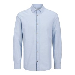 риза,с,дълъг,ръкав,мъжки,ризи,jack,&,jones,summer,long,sleeve,shirt,chambray,blue,(blue)