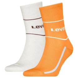 чорапи,мъжки,чорапи,levi´s,®,cut,logo,sport,short,socks,2,pairs,white,orange,(yellow,marshmellow)