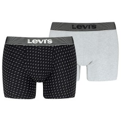 боксерки,мъжко,бельо,levi´s,®,denim,aop,boxers,2,units,black,grey,(black,grey)