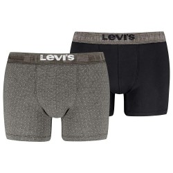 боксерки,мъжко,бельо,levi´s,®,denim,inspired,boxers,2,units,black,grey,(grey,black)