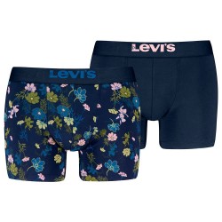 боксерки,мъжко,бельо,levi´s,®,flower,aop,boxers,2,units,blue,combo,(blue)