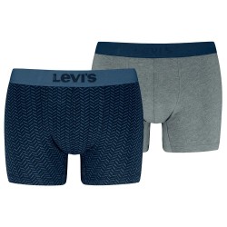 боксерки,мъжко,бельо,levi´s,®,herringbone,aop,boxers,2,units,blue,grey,(blue,combo)