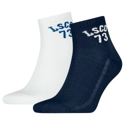 чорапи,мъжки,чорапи,levi´s,®,high,mid,cut,sport,graphic,socks,2,pairs,white,blue,(blue,combo)