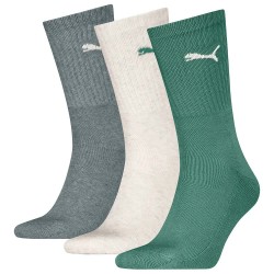 чорапи,мъжки,чорапи,puma,7312,crew,socks,3,pairs,multicolor,(green,moon,oatmeal,grey)