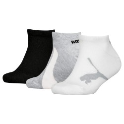 чорапи,детски,чорапи,puma,bwt,sneaker,socks,3,pairs,white,grey,black,(multicolor)
