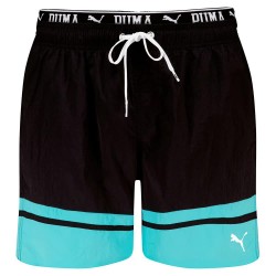 бански,гащета,мъжки,бански,костюми,puma,colour,block,mid,swimming,shorts,black