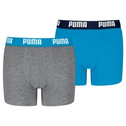 боксерки,детско,бельо,puma,everyday,basic,boxers,2,units,grey,mélange,blue,(blue,grey)