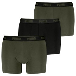 боксерки,мъжко,бельо,puma,everyday,basics,boxers,3,units,forest,night,(green,black)