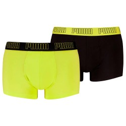 боксерки,мъжко,бельо,puma,everyday,boxers,2,units,lemon,black,(yellow,black)