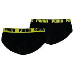 мъжко,бельо,puma,everyday,slips,2,units,lemon,black,(black)