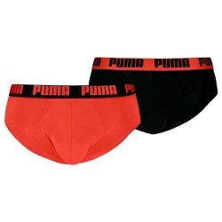 мъжко,бельо,puma,everyday,slips,2,units,red,fire,black,(red,black)
