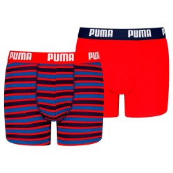 боксерки,детско,бельо,puma,everyday,striped,boxers,2,units,red,blue,(red)
