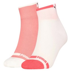 чорапи,дамски,чорапи,puma,heritage,toe,quarter,socks,2,pairs,white,pink,(pristine,pink,fruit)