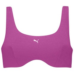 дамски,бански,костюми,puma,jacquard,scoop,bikini,top,purple