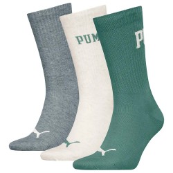 чорапи,мъжки,чорапи,puma,logo,crew,socks,3,pairs,multicolor,(green,moon,oatmeal,grey)
