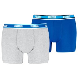 боксерки,мъжко,бельо,puma,logo,elastics,boxers,2,units,royal,blue,grey,melange,(blue,grey)