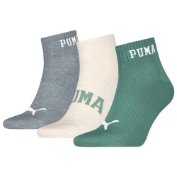 чорапи,мъжки,чорапи,puma,logo,quarter,socks,3,pairs,multicolor,(green,moon,oatmeal,grey)