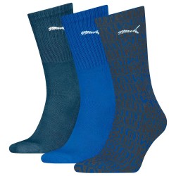 чорапи,мъжки,чорапи,puma,printed,crew,socks,3,pairs,blue,(blue,combo)