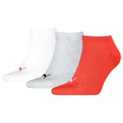 чорапи,мъжки,чорапи,puma,sneaker,plain,socks,3,pairs,red,grey,white,(multicolor)